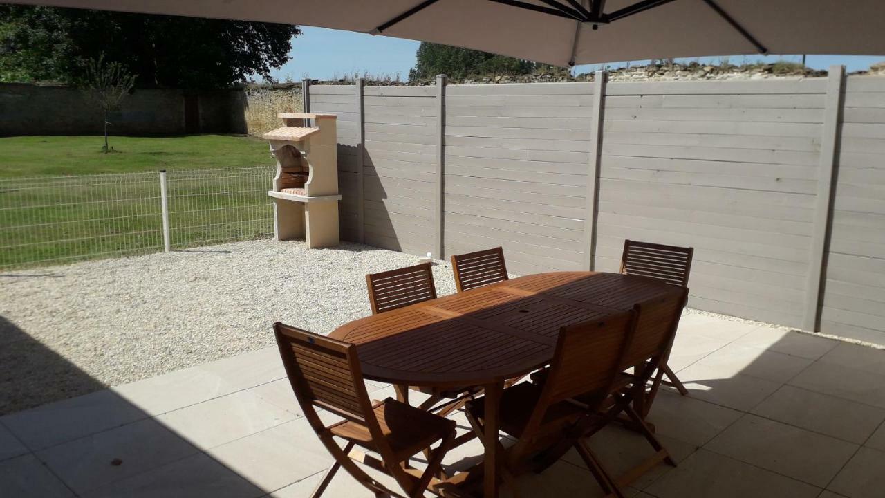 La Maison Du Fort Banneville-la-Campagne Exteriör bild